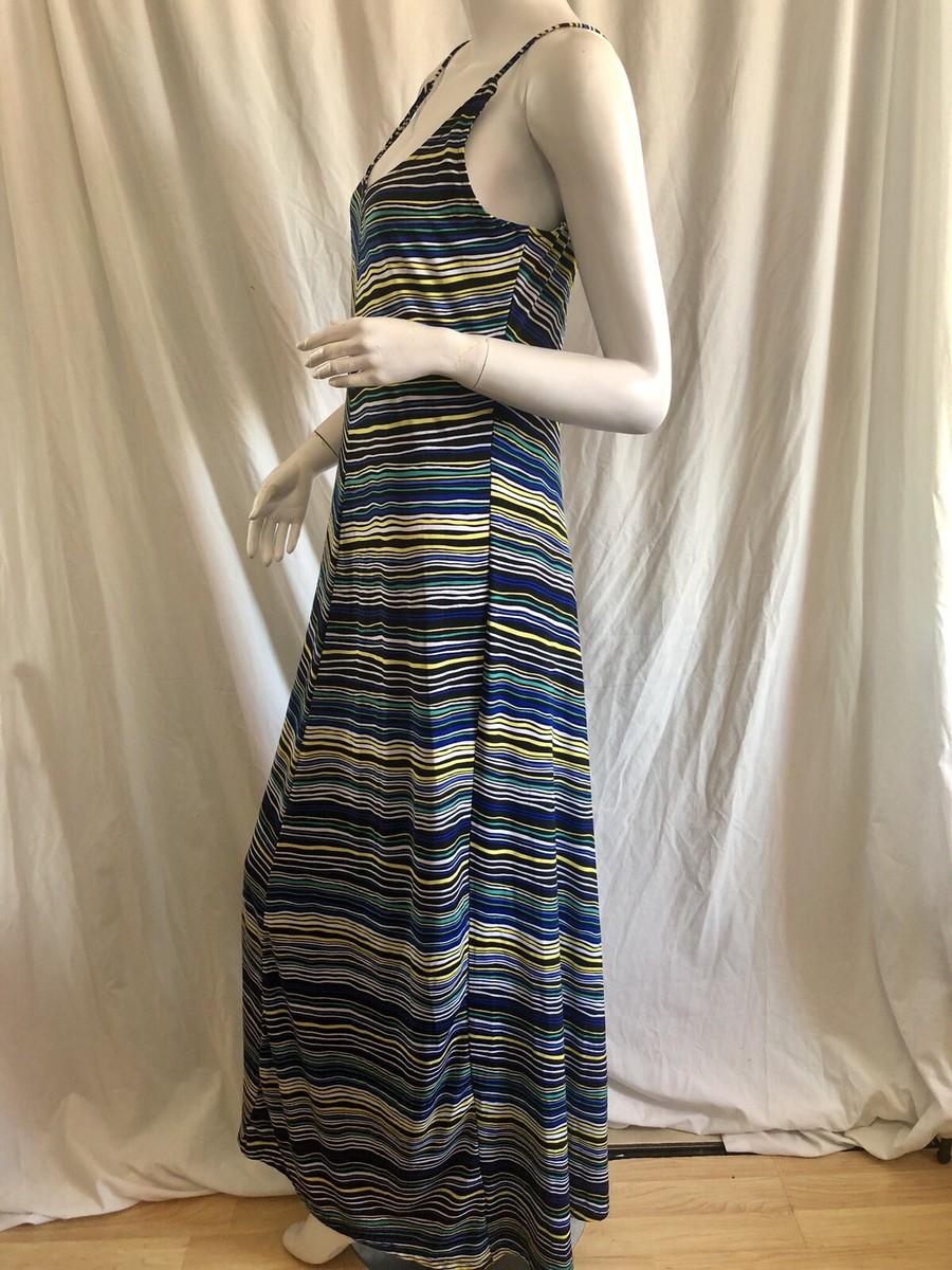 charming Charlie Multicolor Maxi Dress Large,Pre-owned | eBay