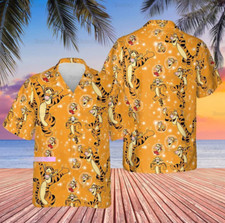 Disney Tigger Summer 3D HAWAII SHIRT HALLOWEEN GIFT CHRISTMAS GIFT BEST PRICE
