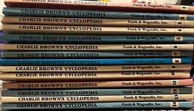 CHARLIE BROWN ENCYCLOPEDIA SET (14 VOLUMES) | eBay