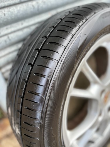 Porsche 987 Boxster Cayman Alloy Wheels And Tyres 17 Inch - New Front Tyres - Picture 6 of 17