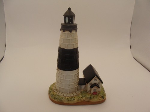 Lefton Lighthouse Big Sable Point Geo.Z 01413 1994 de colección ~ 6,5”x4”~ En muy buena condición ~ - Imagen 3 de 6