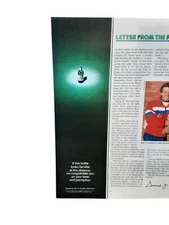 1986 Vintage Tanqueray Gin Singular Experience Print Ad