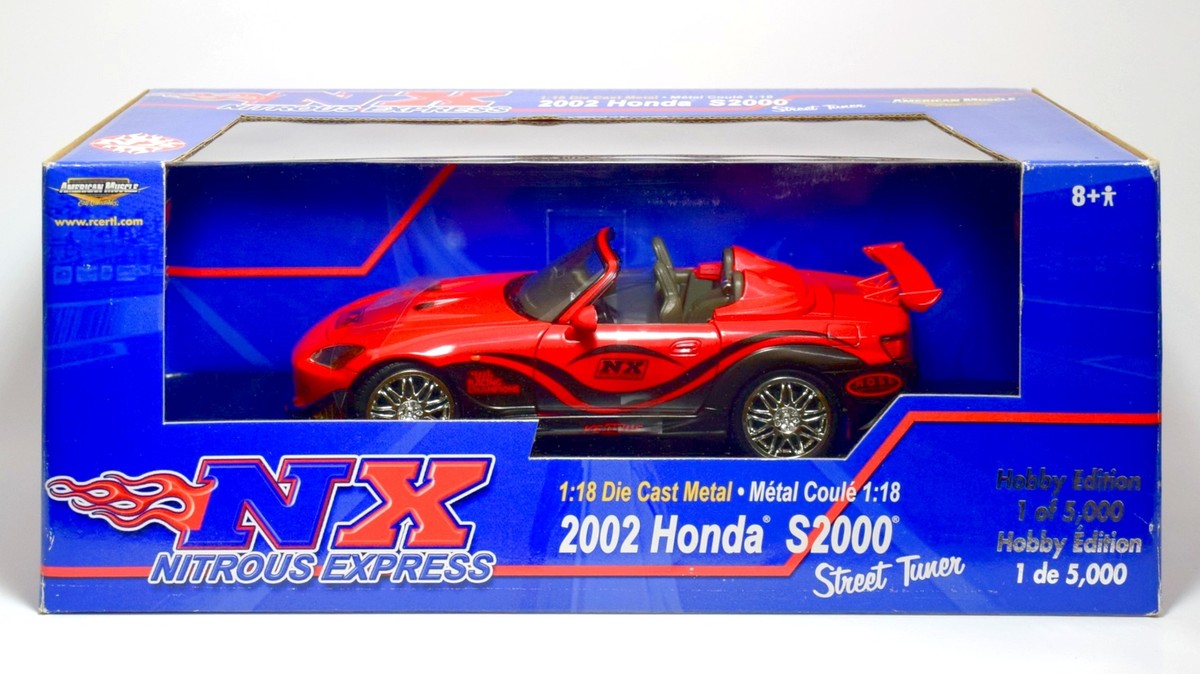 Ertl American Muscle 37097 1/18 Scale 2002 Honda S2000
