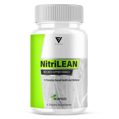 Nitrilean Capsules Nitri Lean Wellness Supplement Pills (60 Capsules)