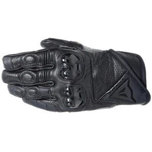 Dainese Blackshape Leather Motorcycle Gloves Mens Black