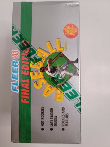 Factory Sealed 1993 Fleer Final Edition Baseball Card Box Set 310 Cards VINTAGE - Bild 4 von 6