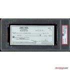 Johnny Unitas Signed Autographed Personal Check PSA DNA Gem Mint 10