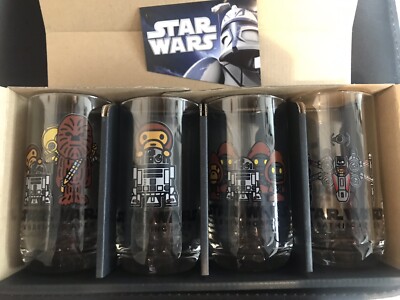 レア新品　STAR WARS グラス4個セット A BATHING APE A Bathing Ape Star Wars Collab Glass Set Of 4 Extremely Rare | eBay