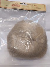 Tallinas Doll Wig Lt Blonde Short Style W143 Size 12 NEW
