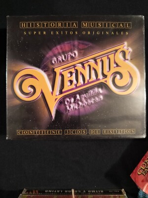 Grupo Vennus . Historia Musical . Contiene 3 CDs .  grupo Zeus halcón Super...