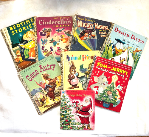 Antique and Vintage Books, Rare 1890's Nirvana Rice Paper, & 1950's Disney - Picture 9 of 13