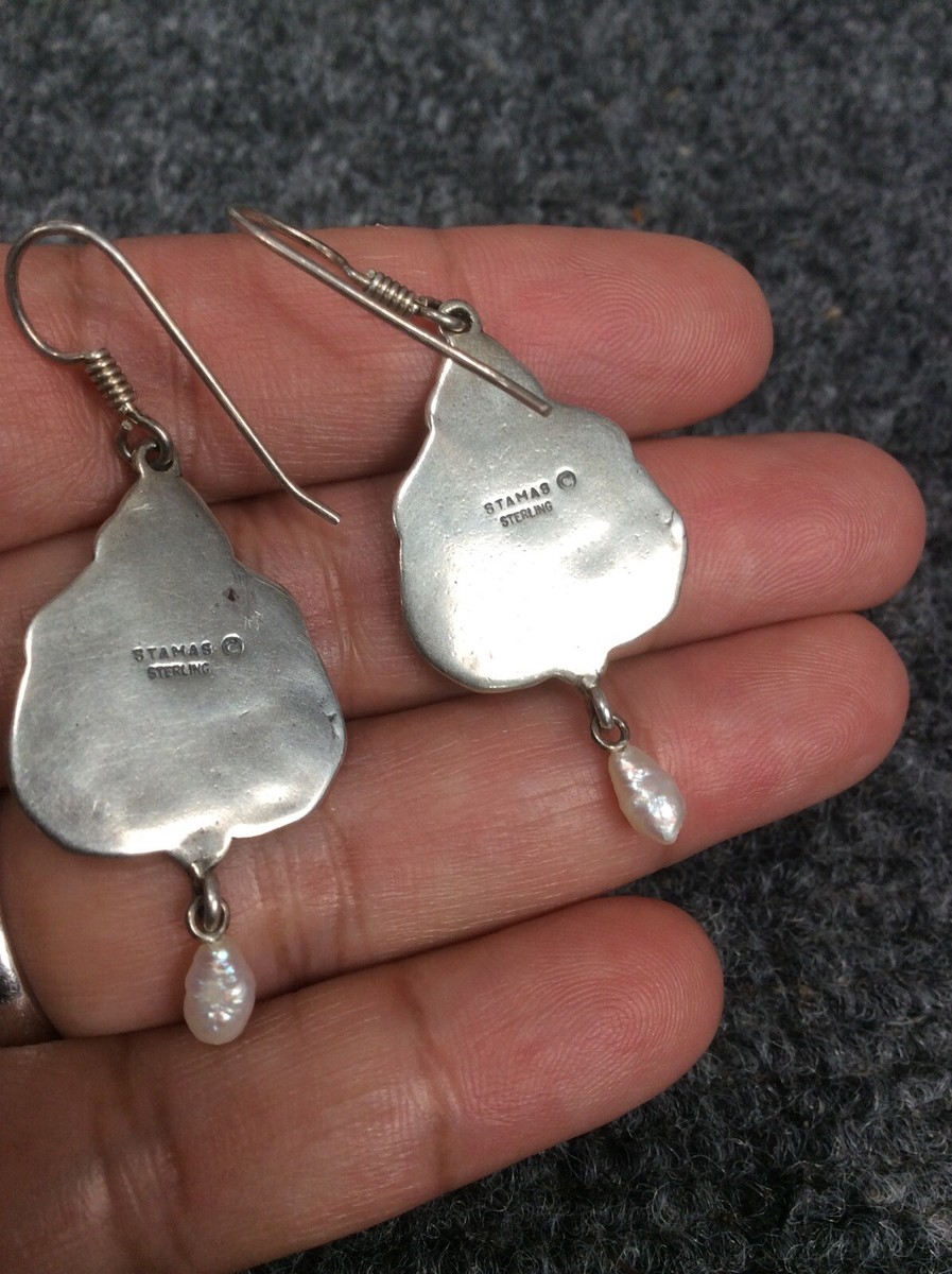 ★SENTIMENTS★ NO.563 [SILVER] EARRING Suzy Levian Sterling Silver Pink Sapphire and Diamond Accent