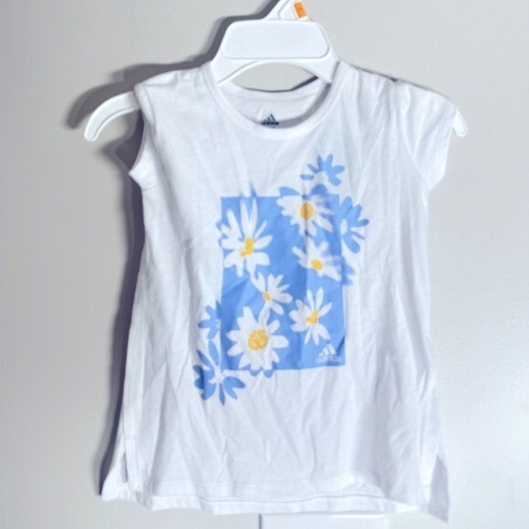 Adidas Toddler GirlsPrinted Bike Top and Tights, 2 Piece Set top and bo… thumbnail 5