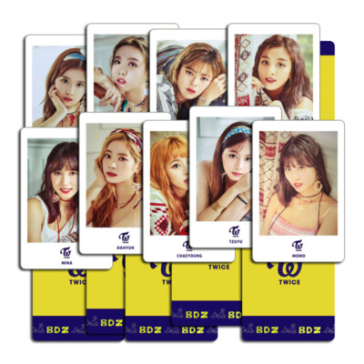 Kpop TWICE BDZ High Touch Event Photo Cards Self Made Album