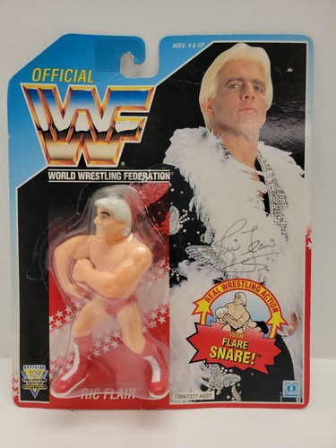 RIC FLAIR WWF Original NEW Hasbro Flair Snare Figu...