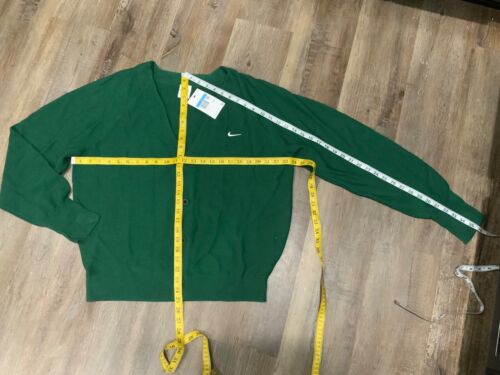 Nike SB Skate Cardigan Gorge Maglione Verde DQ6306-341 Uomo Taglia M - Foto 3 di 8