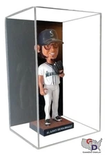 Acrylic Bobblehead Display Case Wall Mount UV Protectant MLB NFL NCAA NBA C NIB