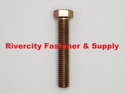 7/16-14x2-1/2 Tap Bolts Grade 8  Screws 7/16x14x2-1/2 Full Thread 7/16x14x2.5