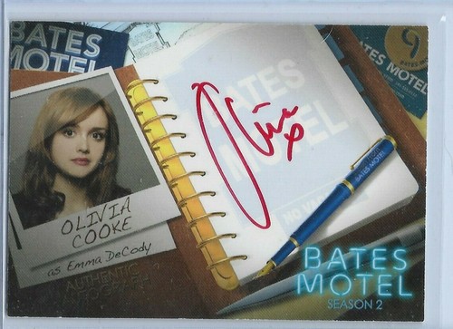 Bates Motel - Disfraz autógrafo utilería y boceto selección de tarjetas casi nuevo Breygent - Imagen 39 de 87