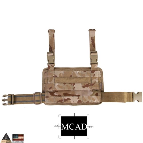 EMERSON Modular Tactical Drop Leg Molle Panel Pouch Adjustable Holster Platform - Bild 12 von 14