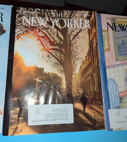 Lot of 45 New Yorker Magazines from 2024 - subscriber issues w address labels - Picture 11 of 11