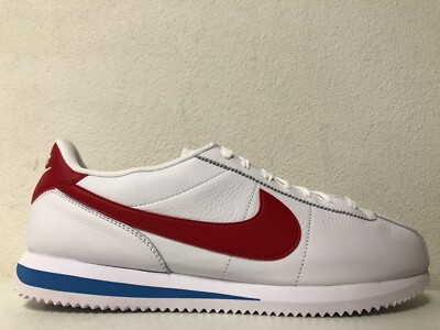 Nike Cortez White University Red Varsity Blue FZ1347-100 Size 10