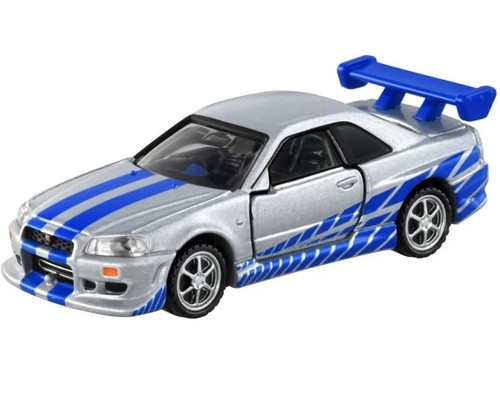Tomica Premium Unlimited #08 Skyline GT-R FAST & FURIOUS 1:64 Diecast Car BNR34 - Picture 4 of 9