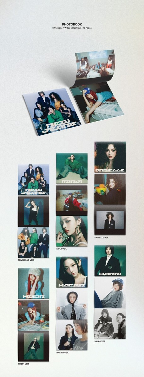 NewJeans - Double Single How Sweet Standard 6 versions SET 6CD+