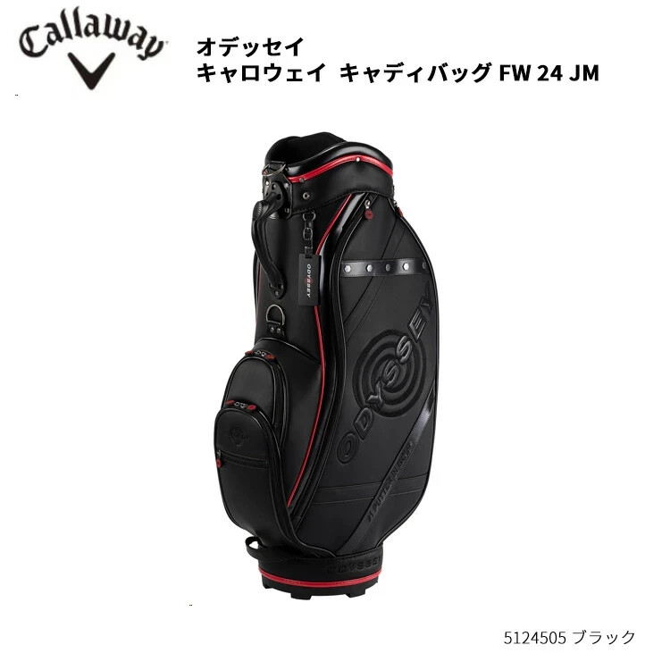 ODYSSEY キャディバッグ New Callaway CRT Odyssey WHT FW 24 Caddy Bag 9.5 Type Fits
