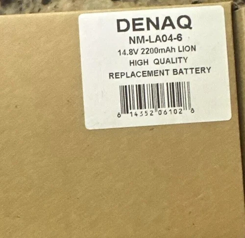 DENAQ - 4-Zellen Lithium-Ionen Akku für ausgewählte HP Laptops NM-LA04-6 - Bild 2 von 7
