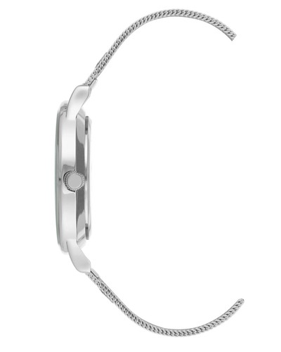 Juicy Couture ‘Black Label’ Quartz Wristwatch Silver Rhinestone Dial JC/1128 - Picture 2 of 4