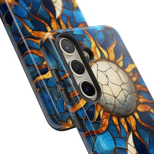 Celestial Sun Moon Glass Phone Case for iPhone, Samsung Galaxy, Pixel - 第 168/240 張圖片