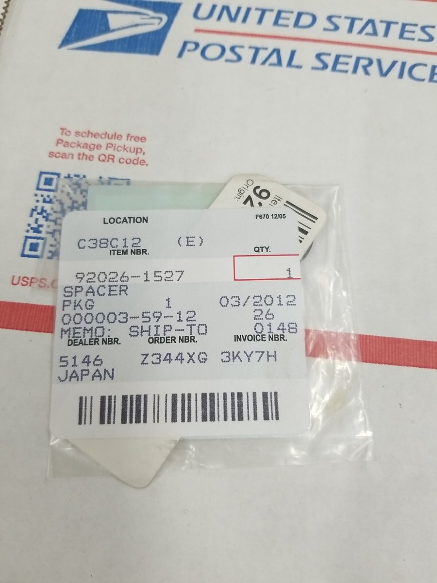 Kawasaki Spacer OEM 92026-1527 QTY 1 | eBay