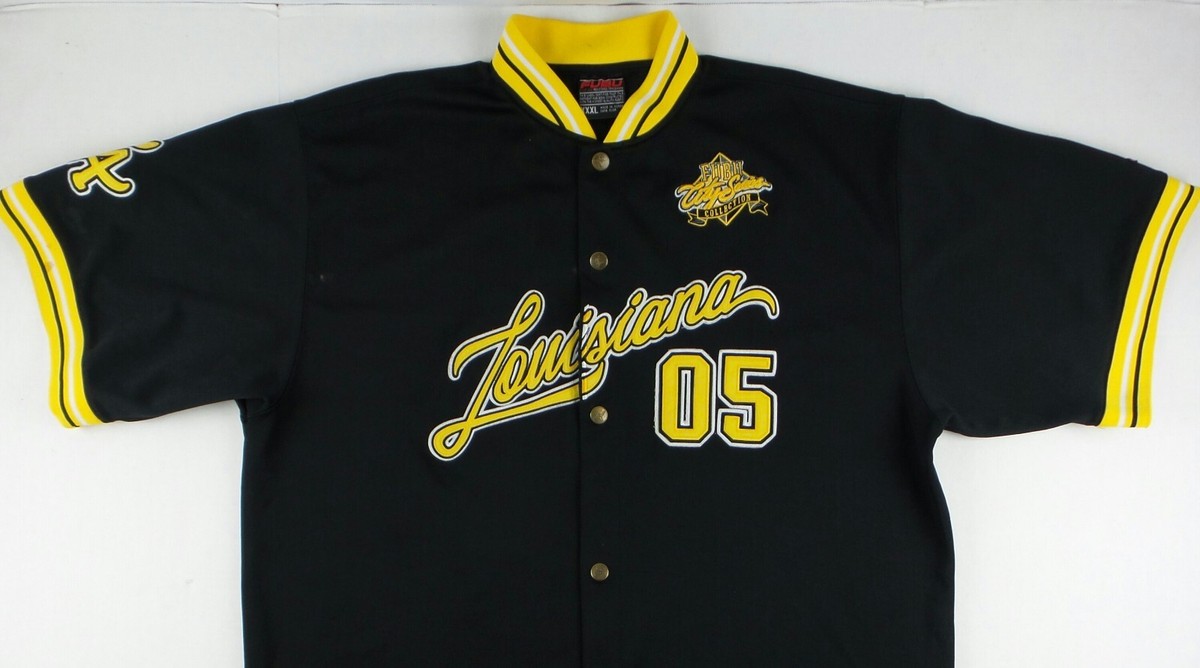 Vintage FUBU City Series Collection LA Louisiana ButtonUp Jersey