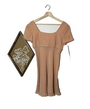 Donna Ricco New York Soft Pink Vintage 90s Dress Bow Detail Sz. 6 NWT!