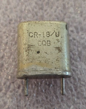 PN# CR18/U10M81000, CR18/U-10810KC, - CQB - CRYSTAL UNIT 10.810 MHZ / 10810 KC