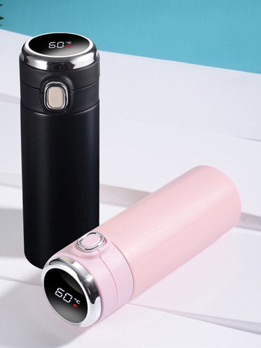 Taza de viaje inteligente con pantalla de temperatura LED de 420 ml para bebidas frías y calientes - Imagen 17 de 22