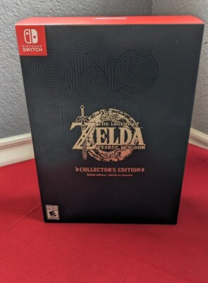 Legend of Zelda Tears of the Kingdom Collectors Edition New Sealed Same Day Ship