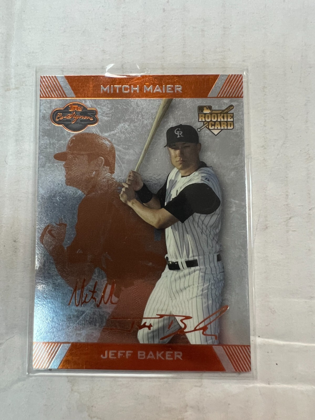 Jeff Baker 2007 Topps Co-Signers Rookie #97 #014/175 NrMt
