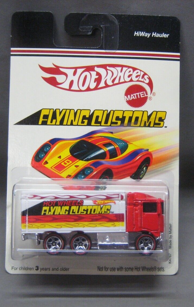 2007 HOT WHEELS MINT ON CARD FLYING CUSTOMS  HIWAY HAULER c