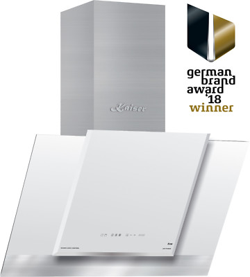Kaiser AT 8438 W Dunstabzugshaube 80 cm 910m³/h kopffreihaube  LED Display Touch