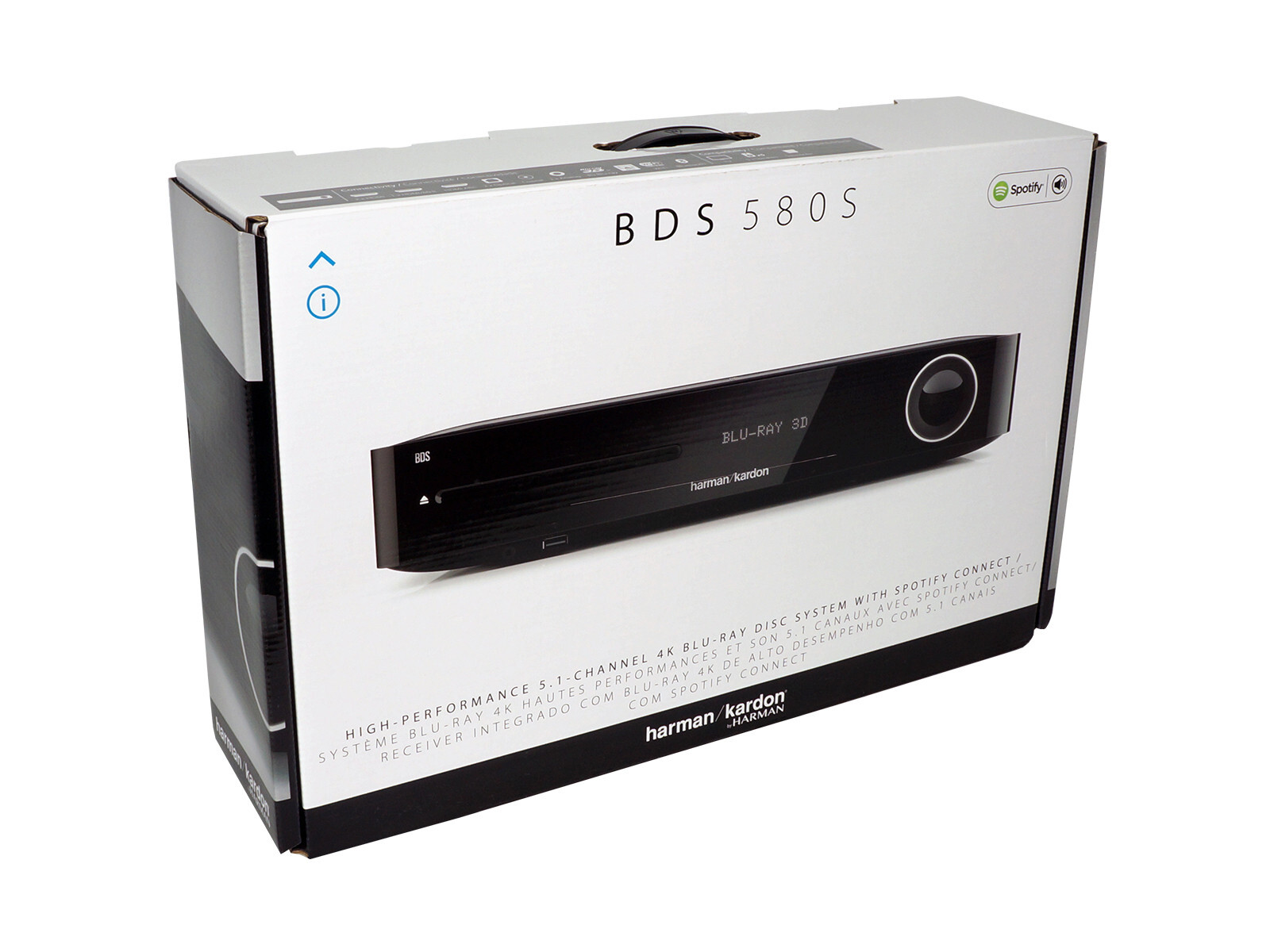 Harman/Kardon BDS 580 S BluRay AVReceiver Schwarz online kaufen eBay