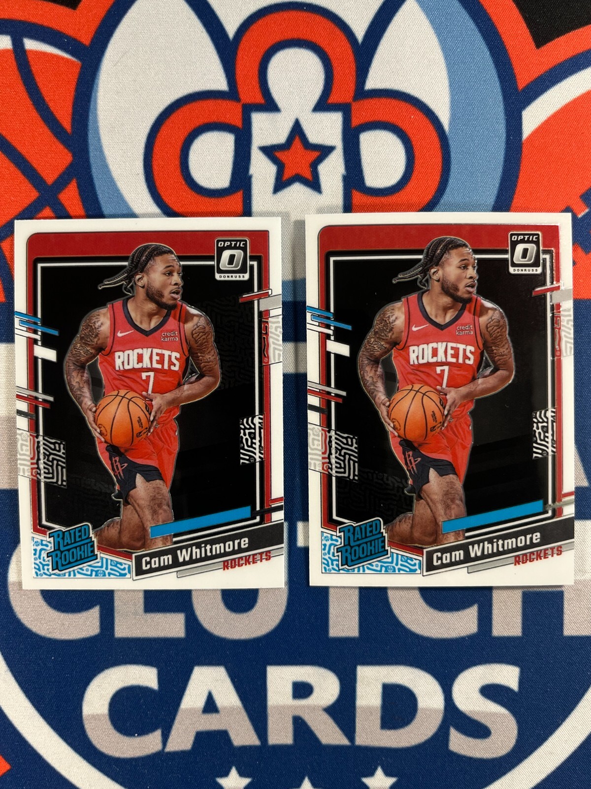 2 - 2023-24 Panini Donruss Optic Rated Rookie Cam Whitmore #217