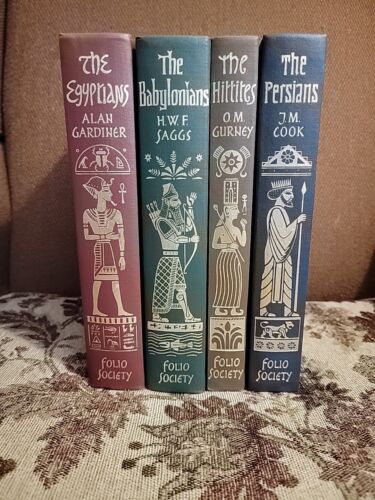 FOLIO SOCIETY BOOKS Ancient History EDMUNDSBURY PRESS Gold Inlay BUCKRAM BOUND - Picture 13 of 16