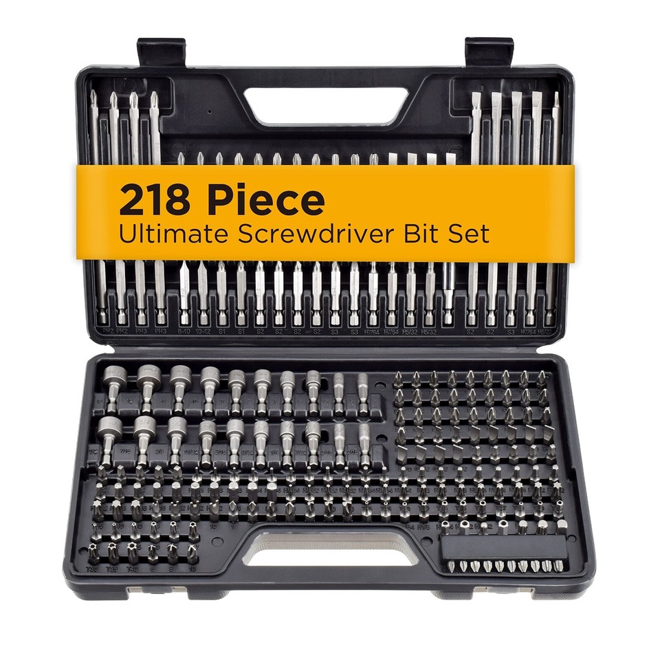 Gun Bit Set Gunsmith Screwdriver Set Wheeler Gunsmithing Firearm Tools Kit 218 Bits ...