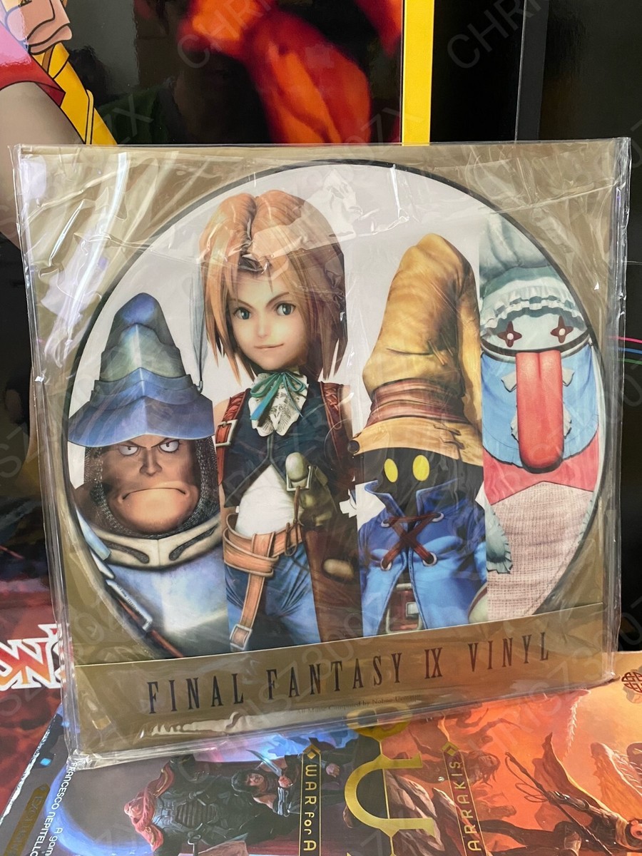 FINAL FANTASY IX Vinyl Record Soundtrack 2 LP Double Picture Disc