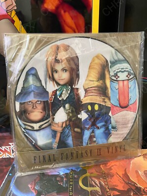 FINAL FANTASY IX Vinyl Record Soundtrack 2 LP Double Picture Disc