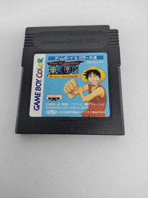 onepiece Game Boy Color Games Birth of Luffy's Dream Pirate Crew