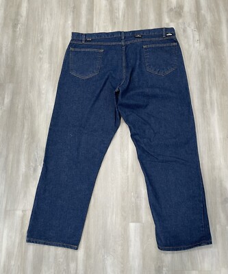Aramark 2112 Men's Work Jeans 44x30 Heavyweight Blue Denim Pants