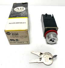 NEW ALLEN BRADLEY 800MR-H33BLA, SER. C, 2 POS KEYED SELECTOR SWITCH UNIT